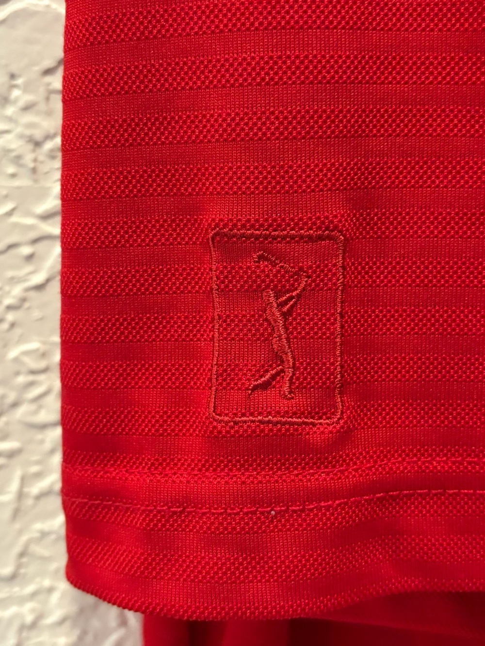 Champion Men's Red Short-Sleeve Polo Shirt - Picture 2 of 6